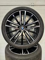 22’’ BMW X5 X6 G05 G06 VELGEN ZOMERBANDEN ORIG SET TPMS 742M, Banden en Velgen, Gebruikt, 275 mm, Personenwagen