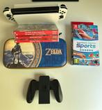Nintendo Switch OLED wit 64 GB lot + 4 games, 1 zakje, Ophalen of Verzenden, Zo goed als nieuw, Switch OLED