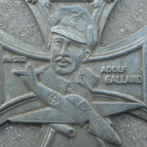 ALLEMAGNE  - MEDAILLE SOUVENIR PILOTE A. GALLAND WW2, Verzamelen, Militaria | Algemeen, Luchtmacht, Lintje, Medaille of Wings