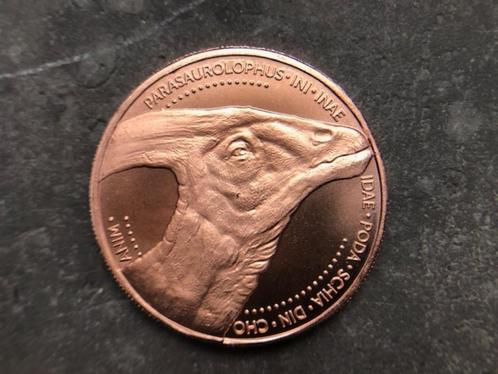 Lost World Collection - Parasaurolophus - 1 oz copper, Postzegels en Munten, Edelmetalen en Baren, Koper, Ophalen of Verzenden