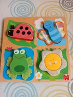 Baby's eerste vormen puzzel, Ophalen, Gebruikt, Van hout, Minder dan 10 stukjes