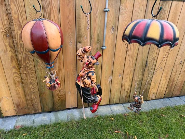 Allan Agohob 2 hangende vintage decoratie objecten, Antiek en Kunst, Curiosa en Brocante, Ophalen of Verzenden