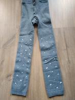 Legging grijs met sterretjes studs maat 116, Ophalen of Verzenden, Gebruikt