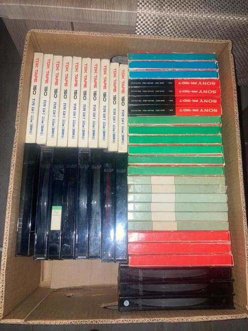 Banden voor Bandrecorder -18 cm / 43 stuks, Audio, Tv en Foto, Bandrecorder, Bandrecorder, Ophalen