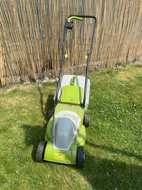 Te koop: Elektrische grasmaaier Central Park, Tuin en Terras, Grasmaaiers, Gebruikt, Elektrische grasmaaier, Opvangbak, Ophalen