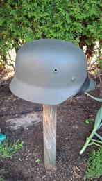 Duitse m40 wehrmacht helm wo2, Verzamelen, Ophalen of Verzenden