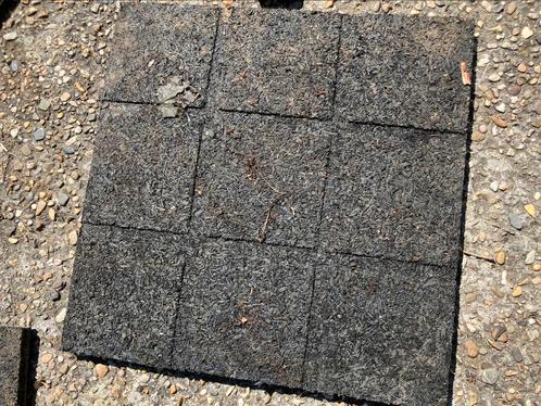 Rubberen buitentegels 5 stuks, Tuin en Terras, Tegels en Klinkers, Ophalen
