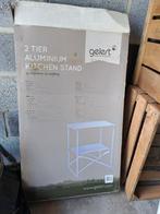 Aluminium tweedelig kampeerkeukenrek (Gelert), Caravans en Kamperen, Ophalen, Zo goed als nieuw, Campingkast