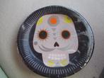nieuwe feestborden doodshoofd dia de los muertos, Ophalen of Verzenden, Nieuw, Feestartikel