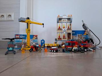 Lego City 60216 - Brandweerkazerne in de stad beschikbaar voor biedingen