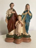 Oud beeld Heilige Familie (27 cm), Antiek en Kunst, Antiek | Religieuze voorwerpen, Ophalen of Verzenden