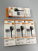 Hama Videokabel Scartkabel- 3 Cinch-stekkers (video) 1,5M, Audio, Tv en Foto, Ophalen of Verzenden, Nieuw, Minder dan 2 meter