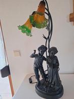 ART DECO-LAMP, Ophalen, Overige materialen, 50 tot 75 cm, Zo goed als nieuw