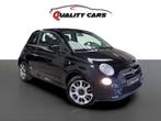 Fiat 500 1.2i benzine | Leder | Garantie, Autos, Entreprise, 69 ch, Noir, Euro 4