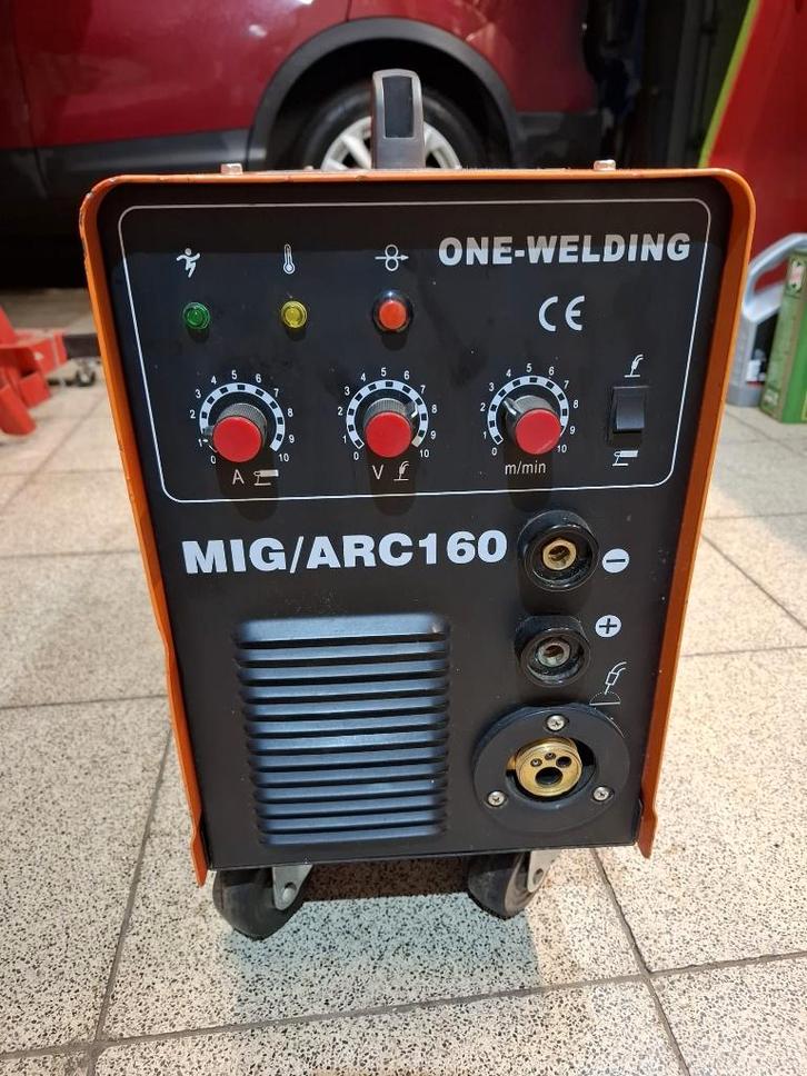 Mig /Arc One-Welding, Doe-het-zelf en Bouw, Gereedschap | Lasapparaten, Gebruikt, Overige typen, 150 tot 250 ampère, Ophalen