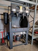 Straalcabine, Ophalen