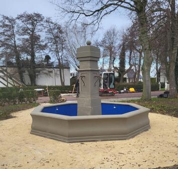 Méga grande fontaine de village français, Enlèvement ou Envoi, Neuf, Béton, Fontaine