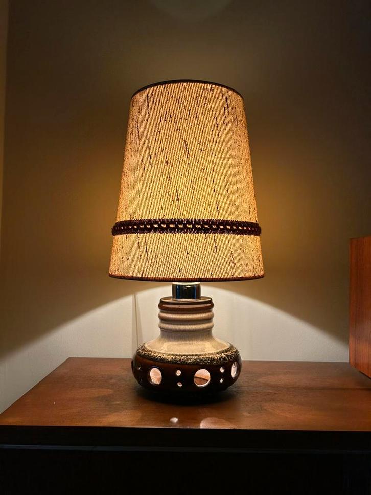Fat Lava tafellamp – West Germany – jaren ’70, Huis en Inrichting, Lampen | Tafellampen, Zo goed als nieuw, Ophalen
