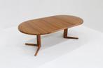 Vintage Deense ronde uitschuifbare teakhout jaren 60, Antiek en Kunst, Antiek | Meubels | Tafels, Ophalen