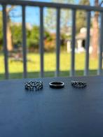 Bagues élégantes argentées, Handtassen en Accessoires, Ringen, Verzenden, Zo goed als nieuw, Zilver, Zilver