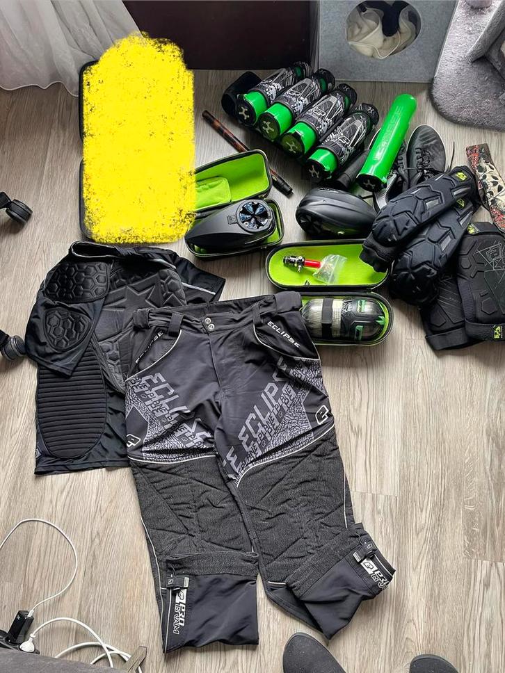 Paintball gear ZONDER marker (CS1), Sport en Fitness, Overige Sport en Fitness, Gebruikt, Ophalen