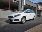 Ford S-Max Titanium 2.0 TDCi, Monovolume, 4 cilinders, Leder en Stof, Wit