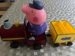 Peppa Pig, treintje en sticker-cijfers- en verhaaltjesboek, Ophalen, Zo goed als nieuw