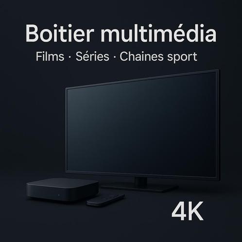 Abonnement IPTV 4K : 8000+ chaînes, Films, Netflix et plus, Computers en Software, Monitoren, Zo goed als nieuw, Ophalen