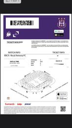 Ticket rsca vs Antwerp 20/09, Eén persoon