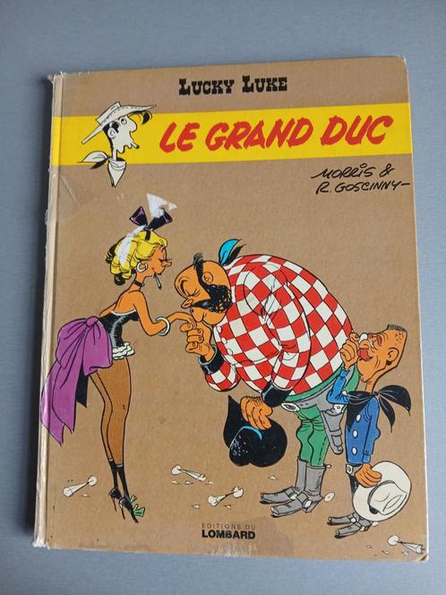 Lucky Luke Le grand Duc EO Morris, Boeken, Stripverhalen, Gelezen, Eén stripboek, Verzenden