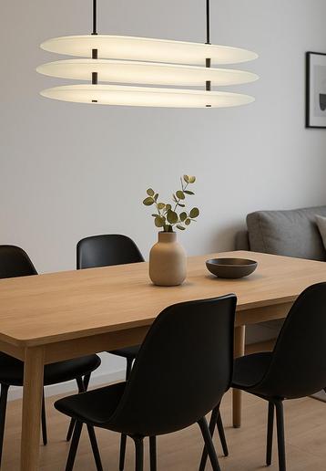 moderne hanglamp met twee lichtpunten beschikbaar voor biedingen