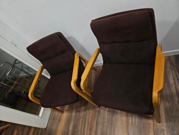 2 fauteuils vintage de style Pastoe en excellent état !