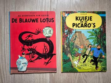 2 Kuifje albums  beschikbaar voor biedingen