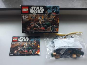 Lego star wars Rebel Trooper Battle Pack; 75164