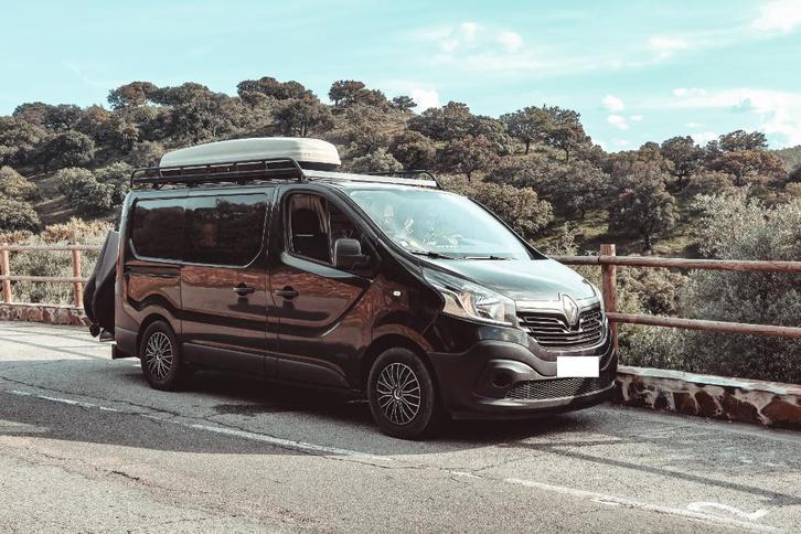 Renault Trafic Camper Van, Caravans en Kamperen, Mobilhomes, Particulier, tot en met 2, Buscamper of Camperbus, Overige merken