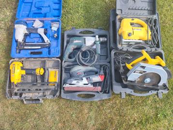 Diverse machines beschikbaar voor biedingen