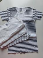 4 Hemdjes Petit Bateau NIEUW - maat:10j - 10€/4stuks, Nacht- of Onderkleding, Jongen of Meisje, Nieuw, Ophalen of Verzenden