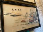deux beaux tableaux d’asie en trés bon etat, Ophalen of Verzenden