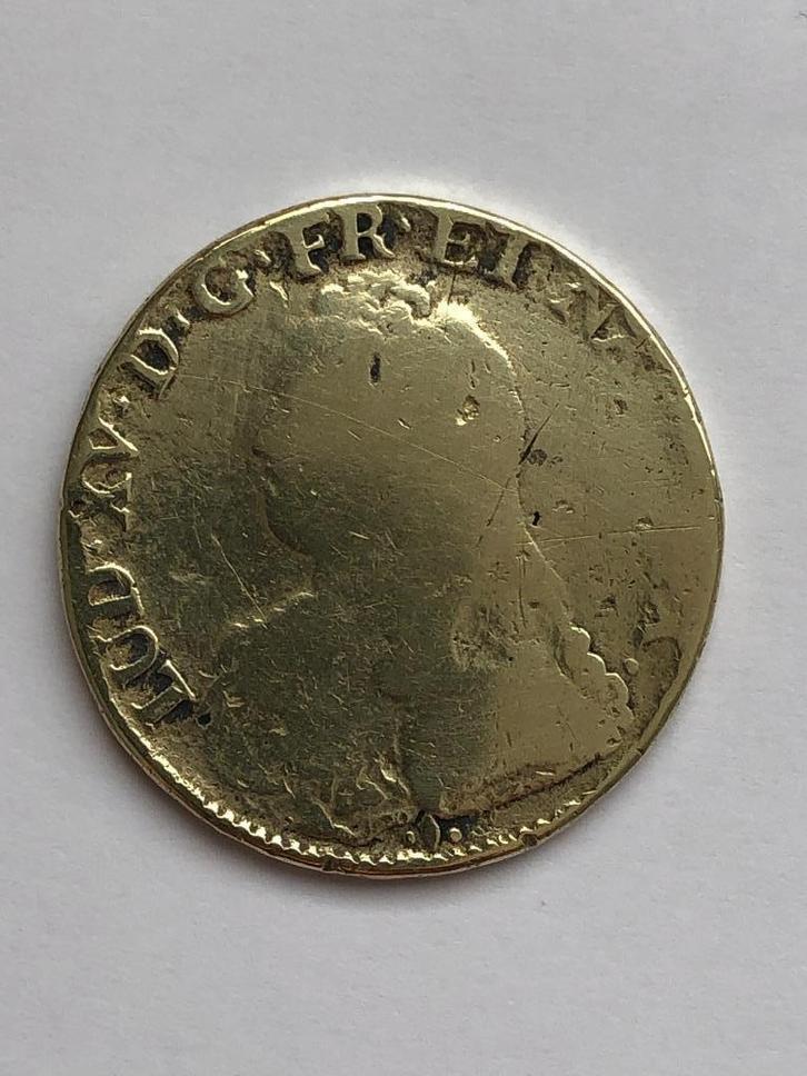 ECU Branches d'olivier Louis XV - Pièce en argent de 1727, Postzegels en Munten, Munten | Europa | Niet-Euromunten, Losse munt