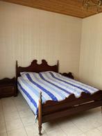 Slaapkamer klassiek in donker hout, Huis en Inrichting, Slaapkamer | Complete slaapkamers, Ophalen, Gebruikt, Tweepersoons, Klassiek