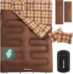 Dubbele slaapzak met 2 kussens | GRATIS LEVERING