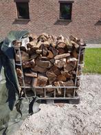 1,2m³ gestapeld en gekliefd brandhout gemengde soorten, Tuin en Terras, Ophalen