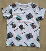 Zomerse witte t-shirt Name it (polaroid), maat 116, Name it, Ophalen of Verzenden, Zo goed als nieuw, Shirt of Longsleeve
