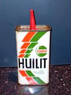 Vintage olieblik CASTROL HUILIT, Verzamelen, Ophalen of Verzenden