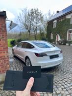 Tesla model 3, 2 sleutelkaarten, 55.550km, Te koop, Emergency brake assist, Berline, Kunstmatig leder