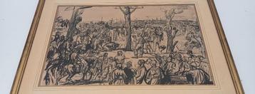 JULES VAN AEL (1912-1997) schilderij topwerk beschikbaar voor biedingen