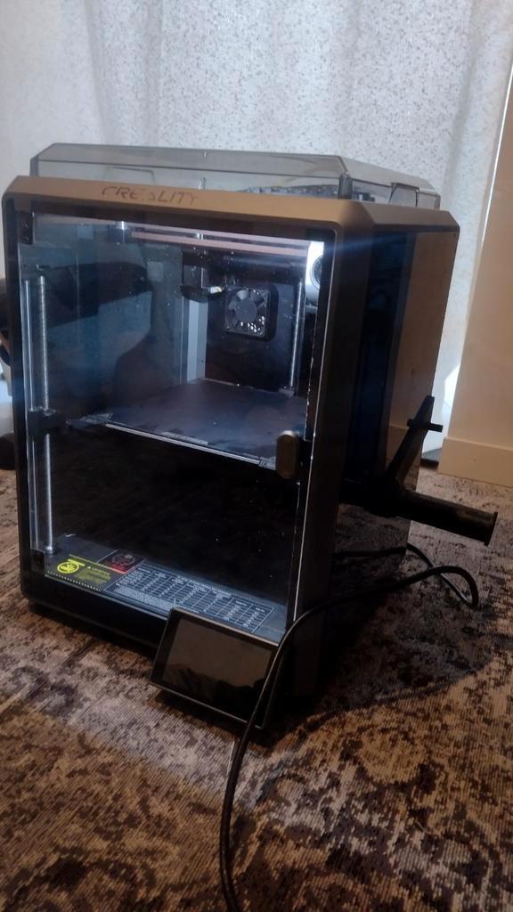 Creality K1 (incl. AI Camera en cfs upgrade kit), Computers en Software, 3D Printers, Gebruikt, Ingebouwde Wi-Fi, Ophalen of Verzenden