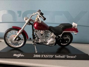Maisto Harley-Davidson 2000 FXSTD Softail Deuce beschikbaar voor biedingen