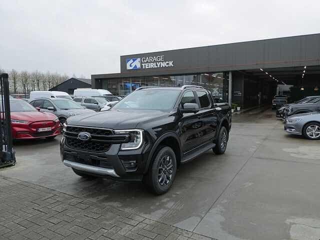 Ford Ranger 3.0 V6 240pk WILDTRAK 4x4 Rolluik Full Option, Auto's, Ford, Bedrijf, Ranger, 4x4, ABS, Adaptive Cruise Control, Airbags