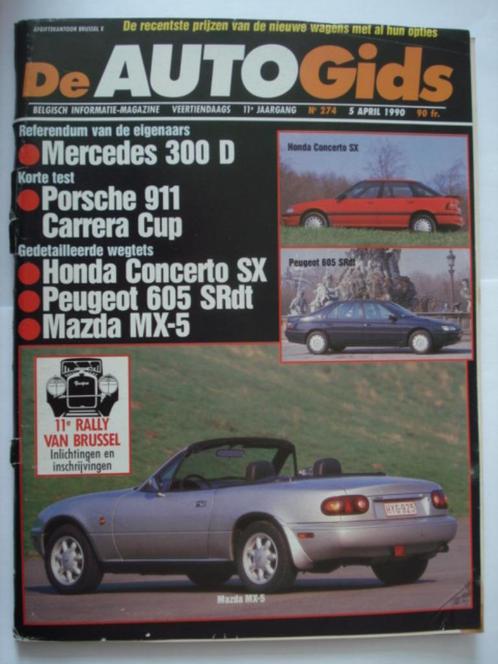 AutoGids 274, Boeken, Auto's | Folders en Tijdschriften, Gelezen, Algemeen, Verzenden